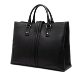 グッチ トートバッグ ハンドバッグ 130994 ブラック レザー メンズ GUCCI 【中古】